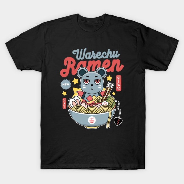 Warechu Ramen T-Shirt by Lagelantee